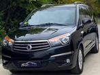 Ssangyong Rodius 2.0XDI 4WD 07/2015 240035km 7pl CARNET NAVI, Auto's, SsangYong, Automaat, 114 kW, Zwart, Leder