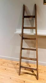 Houten kledingrek/sierladder, Huis en Inrichting, Ophalen, Zo goed als nieuw