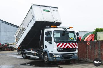 DAF LF 45.180 Tipper very good condition Ex-municipality tru disponible aux enchères