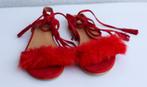 Prachtige nieuwe rode sandalen 38, Kleding | Dames, Nieuw, Rood, Sandalen of Muiltjes, Ophalen of Verzenden