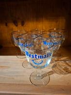 Trappisten Westmalle bierglazen 6 stuks, Verzamelen, Ophalen, Gebruikt, Glas of Glazen, Overige merken