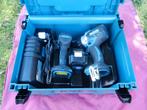 Makita DHP481z Klopboor & DTD153z Slagschroef Machines Set, Ophalen, Zo goed als nieuw, Boor- en Schroefmachine, Variabele snelheid