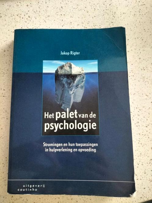 Jakop Rigter - Het palet van de psychologie, Boeken, Studieboeken en Cursussen, Zo goed als nieuw, Ophalen of Verzenden