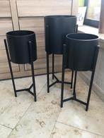 Nieuwe bloempotten deco op standaard light & living, Tuin en Terras, Ophalen of Verzenden, Nieuw