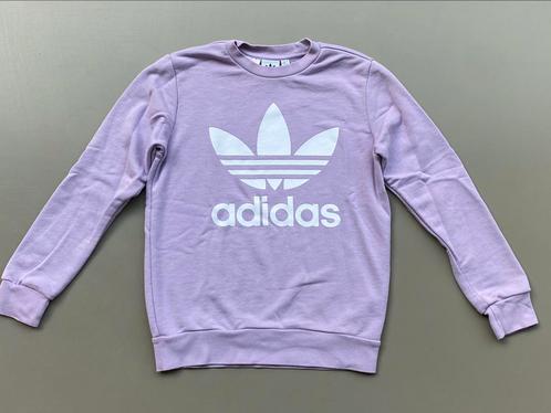 Sweater lila Adidas 152-158, Kinderen en Baby's, Kinderkleding | Maat 158, Zo goed als nieuw, Meisje, Trui of Vest, Ophalen of Verzenden