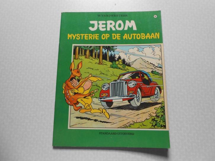Jerom 37 Mysterie op de autobaan 1971 1ste druk., Boeken, Stripverhalen, Nieuw, Eén stripboek, Ophalen of Verzenden