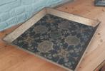 Flamant vintage dienblad 50x50, Ophalen, Gebruikt, Vierkant, Hout