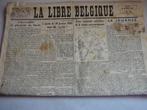 La Libre Belgique lundi 21 février 1949 oude krant, Verzamelen, Ophalen of Verzenden, 1940 tot 1960, Krant