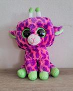 TY beanie boo knuffel giraf 22 cm, Ophalen of Verzenden, Gebruikt, Overige typen