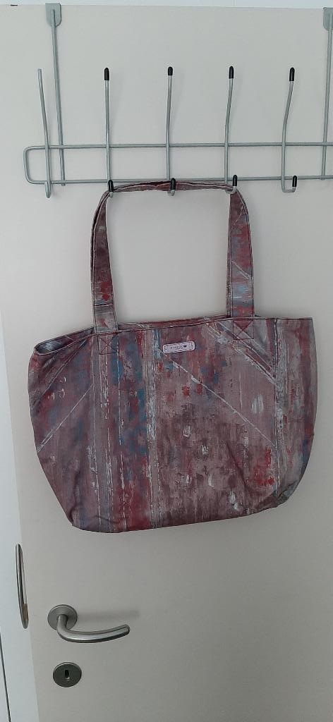 handgemaakte schoudertas/shoppingtas, Handtassen en Accessoires, Tassen | Damestassen, Nieuw, Shopper, Overige kleuren, Ophalen of Verzenden