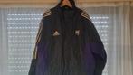 Manteau veste Anderlecht, Enlèvement ou Envoi, ADIDAS, Noir, Taille 52/54 (L)