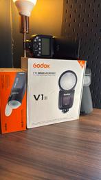 Godox V1S + AK-R1-kit, Audio, Tv en Foto, Foto | Flitsers, Ophalen, Zo goed als nieuw
