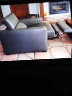 Zetel, Ophalen, Eenpersoons, 100 tot 125 cm, Leer