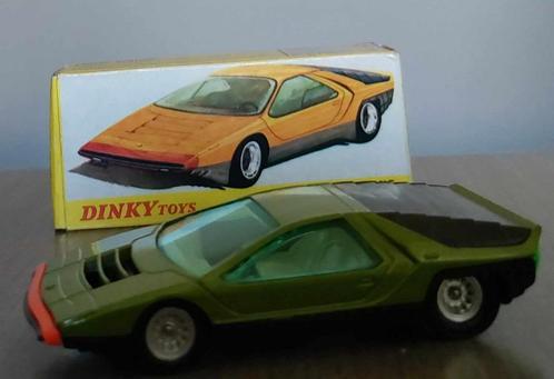 ALFA ROMEO CARABO BERTONE DINKY MET ORIGINELE VERPAKKING, Hobby en Vrije tijd, Modelauto's | 1:43, Nieuw, Auto, Dinky Toys, Ophalen of Verzenden