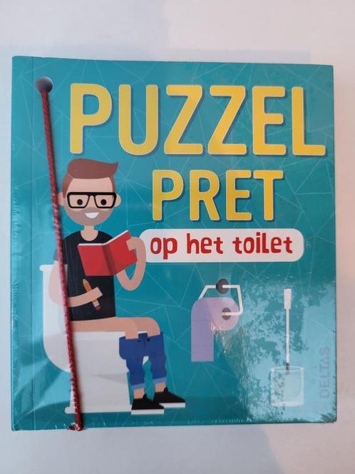 Nieuw boekje Puzzelpret op het toilet (in verpakking), Hobby & Loisirs créatifs, Sport cérébral & Puzzles, Neuf, Livre casse-tête