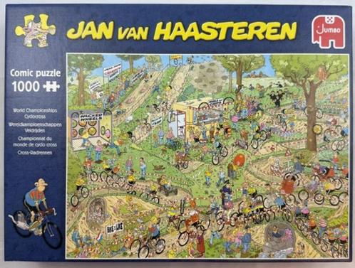Jan van Haasteren Puzzel 1000 wereldkampioenschap veldrijden, Hobby en Vrije tijd, Denksport en Puzzels, Zo goed als nieuw, Verzenden