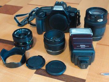 Canon EOS 650 Analoog 35mm Camera Set beschikbaar voor biedingen