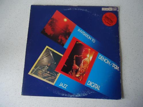 LP "Inventation To Denon"/PCM (Digital) Jazz anno 1979, CD & DVD, Vinyles | Autres Vinyles, Utilisé, 12 pouces, Enlèvement ou Envoi