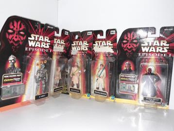 Set Star Wars 5-figuren EPISODE 1 in blisterverpakking beschikbaar voor biedingen