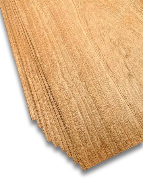 Mahonie fineer | 29 vellen | 200x24 cm, Hobby en Vrije tijd, Knutselen, Nieuw, Materiaal, Verzenden