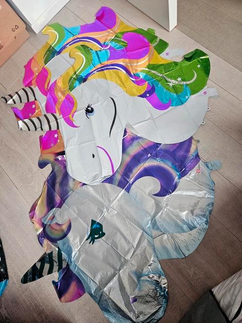 Pack ballons XXL (thème licorne) anniversaire, Hobby en Vrije tijd, Feestartikelen, Nieuw, Feestartikel, Ophalen of Verzenden