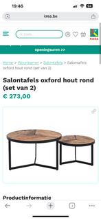 Salontafel nieuw, Huis en Inrichting, Tafels | Salontafels, Ophalen, Nieuw