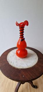 Joli vase, Comme neuf, Enlèvement, Moins de 50 cm, Rouge