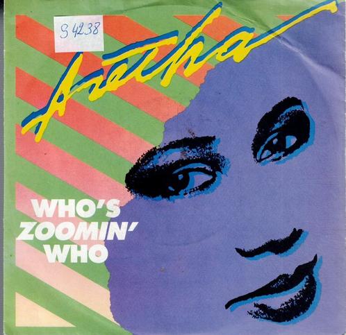 Vinyl, 7"   /   Aretha Franklin – Who's Zoomin' Who, Cd's en Dvd's, Vinyl | Overige Vinyl, Overige formaten, Ophalen of Verzenden