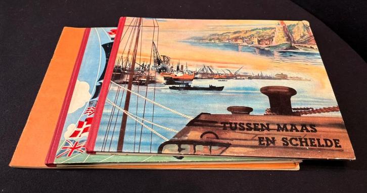 Gebr.VEEN, 3 verzamelalbums '50 Compleet Nederlandstalig, Boeken, Kunst en Cultuur | Beeldend, Gelezen, Overige onderwerpen, Ophalen of Verzenden