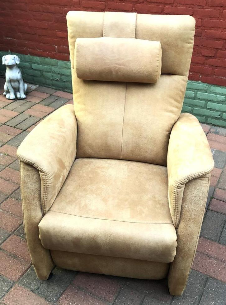 Relax- StaOp-Stoel, Huis en Inrichting, Fauteuils, Zo goed als nieuw, Stof, 50 tot 75 cm, Minder dan 75 cm, Ophalen of Verzenden