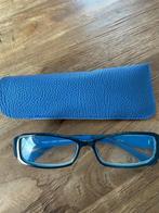 leesbril 1.5, Blauw, Ophalen of Verzenden, Leesbril, Zo goed als nieuw