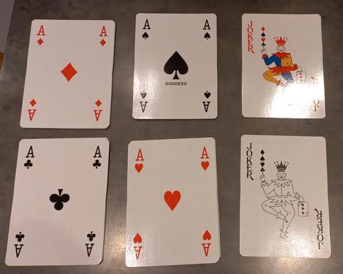 Xl speelkaarten 54 stuks, Verzamelen, Speelkaarten, Jokers en Kwartetten, Gebruikt, Speelkaart(en), Ophalen of Verzenden