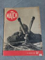 Magazine français de la Seconde Guerre mondiale MATCH, Collections, Enlèvement ou Envoi, Autres, Livre ou Revue