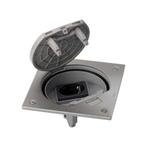Simon K45 waterdichte vloerstopcontact - RVS IP66, Doe-het-zelf en Bouw, Ophalen of Verzenden, Nieuw, Stopcontact