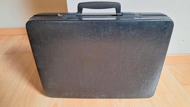 Zwarte aktetas, Handtassen en Accessoires, Koffers, Gebruikt, Ophalen of Verzenden