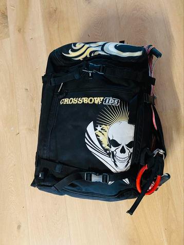Cabrinha Crossbow IDS 11m kite met bar, Enlèvement ou Envoi, Utilisé, 11 m², Kite