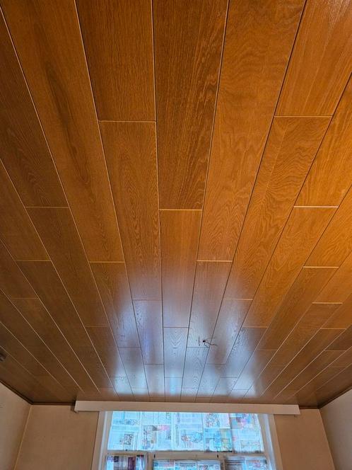 Goede kwaliteit klik plafond ca 25m² ( klik laminaat) ?, Doe-het-zelf en Bouw, Platen en Panelen, Zo goed als nieuw, Ophalen