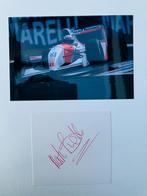 Handtekening Martin Brundle F1, Verzamelen, Ophalen of Verzenden, Formule 1