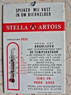 Stella Artois thermometer temperatuur en druk meter vintage, Verzamelen, Biermerken, Ophalen of Verzenden, Zo goed als nieuw, Overige typen