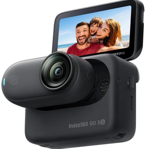 Insta360 GO 3S (128GB) + Extra Batterij + 128GB SD-kaart – N, Audio, Tv en Foto, Actiecamera's, Nieuw, Overige merken, Ophalen of Verzenden