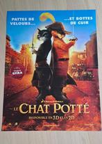 Affiches Le Chat Potté 2 : la dernière quête, Rechthoekig Staand, Deurposter of groter, Ophalen of Verzenden, Zo goed als nieuw