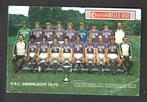 Football - Carte postale - Anderlecht 1978 / 1979, Sports & Fitness, Football, Utilisé, Enlèvement ou Envoi