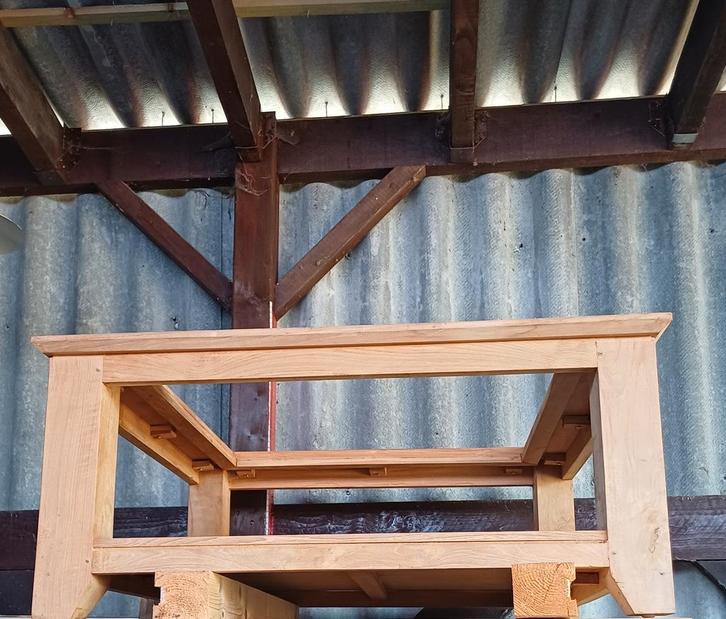 Salon/table de jardin en teck 5 pièces, Jardin & Terrasse, Ensembles de jardin, Neuf, Bois, Enlèvement