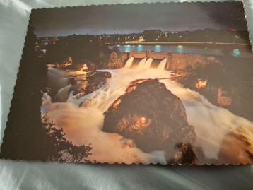 Postkaart carte postale ansichtkaart Trollhätten watervallen beschikbaar voor biedingen
