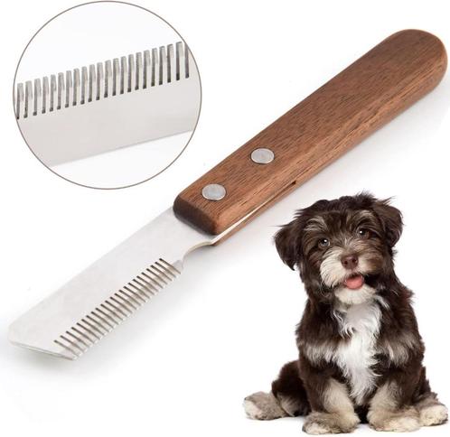 Couteau à dénuder professionnel pour chien, couteau à dénude, Animaux & Accessoires, Accessoires pour chiens, Neuf, Enlèvement ou Envoi
