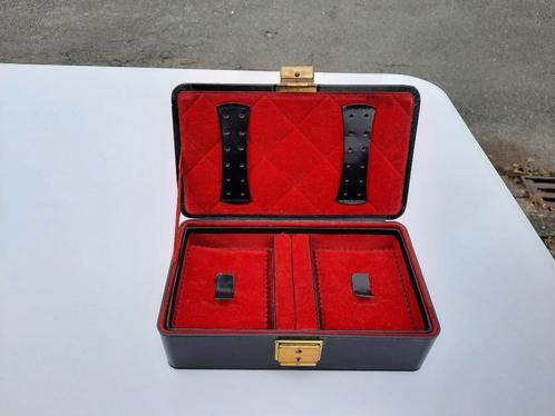 zwart juwelenkistje, Handtassen en Accessoires, Beautycases, Zo goed als nieuw, Softcase, Zwart, Ophalen of Verzenden