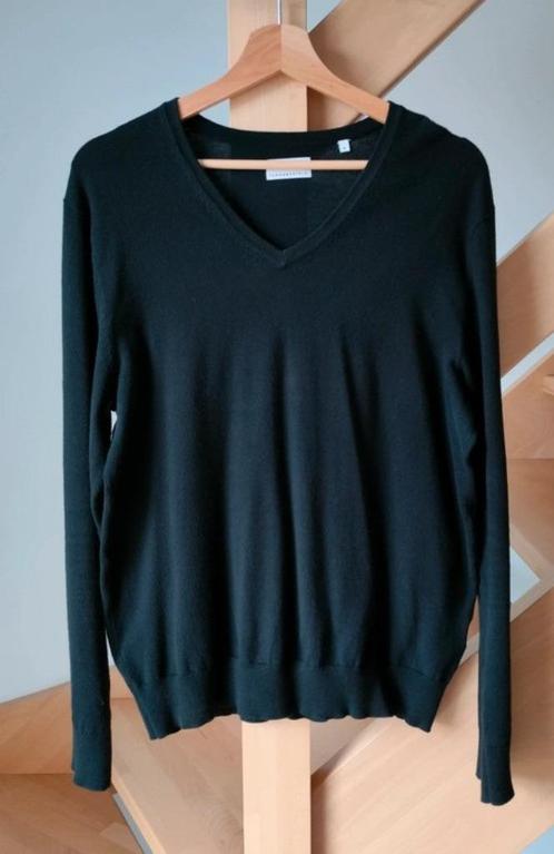 Mooie, zachte trui met V-hals. WE, Medium, Kleding | Heren, Truien en Vesten, Zo goed als nieuw, Maat 48/50 (M), Zwart, Ophalen of Verzenden