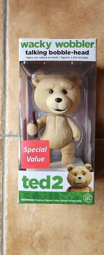 Ted talking wacky wobbler bobble head exclusive funko pop  beschikbaar voor biedingen