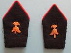 ABL kraagspiegels genie ( set ), Ophalen of Verzenden, Landmacht, Embleem of Badge