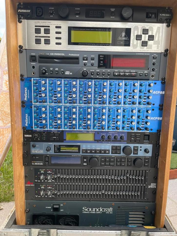 Complete professionele pa installatie, Audio, Tv en Foto, Professionele apparaten, Zo goed als nieuw, Audio, Ophalen